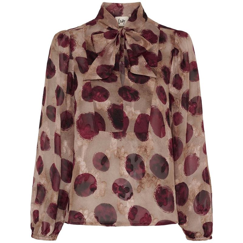 Blusar/Skjortor - Jill Blouse – Wine Bomb